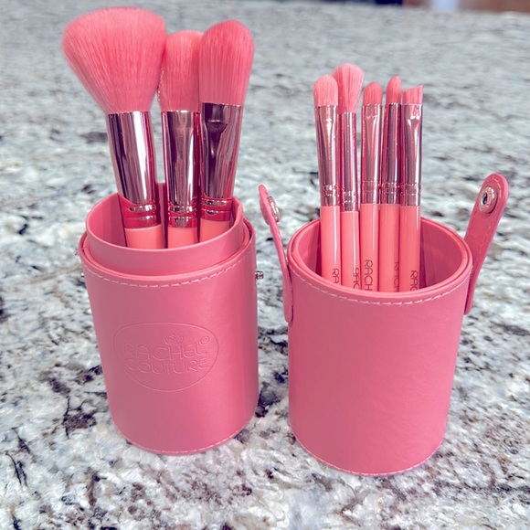 Rachel Couture Makeup Brushh Set and Storage Case - Picture 1 of 7